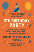 Featured image thumbnail for post ¡Festejo de 5to cumpleaños!